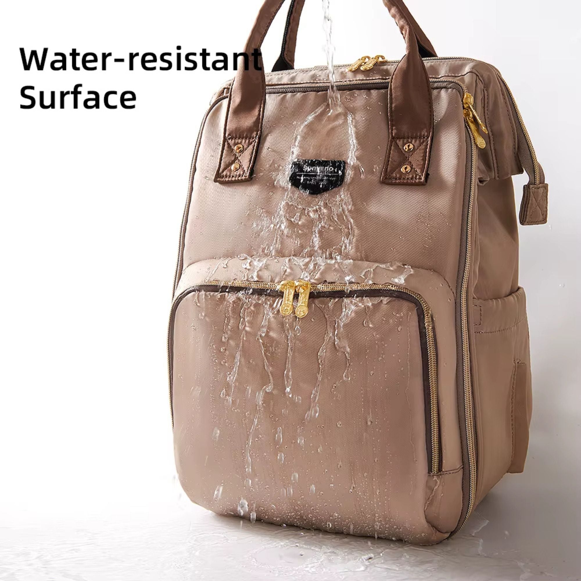 Open-Wide Diaper Backpack