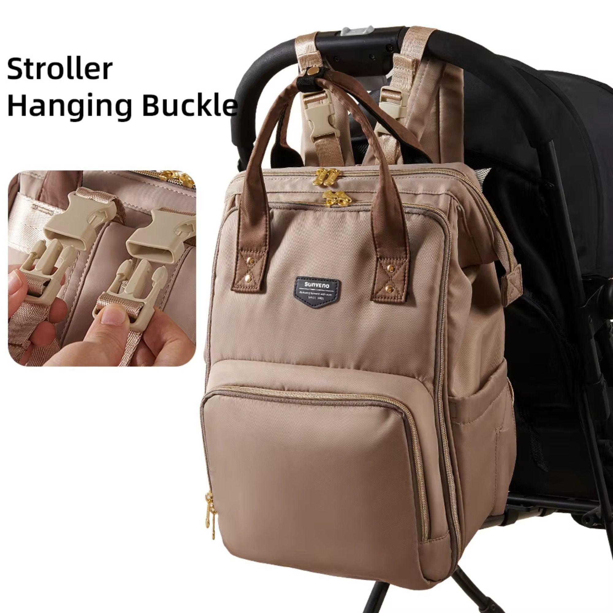 Open-Wide Diaper Backpack