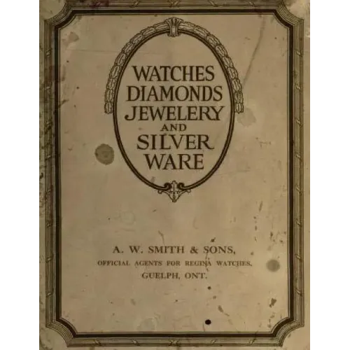 Watches diamonds Jewelery and silver ware - Paperback
