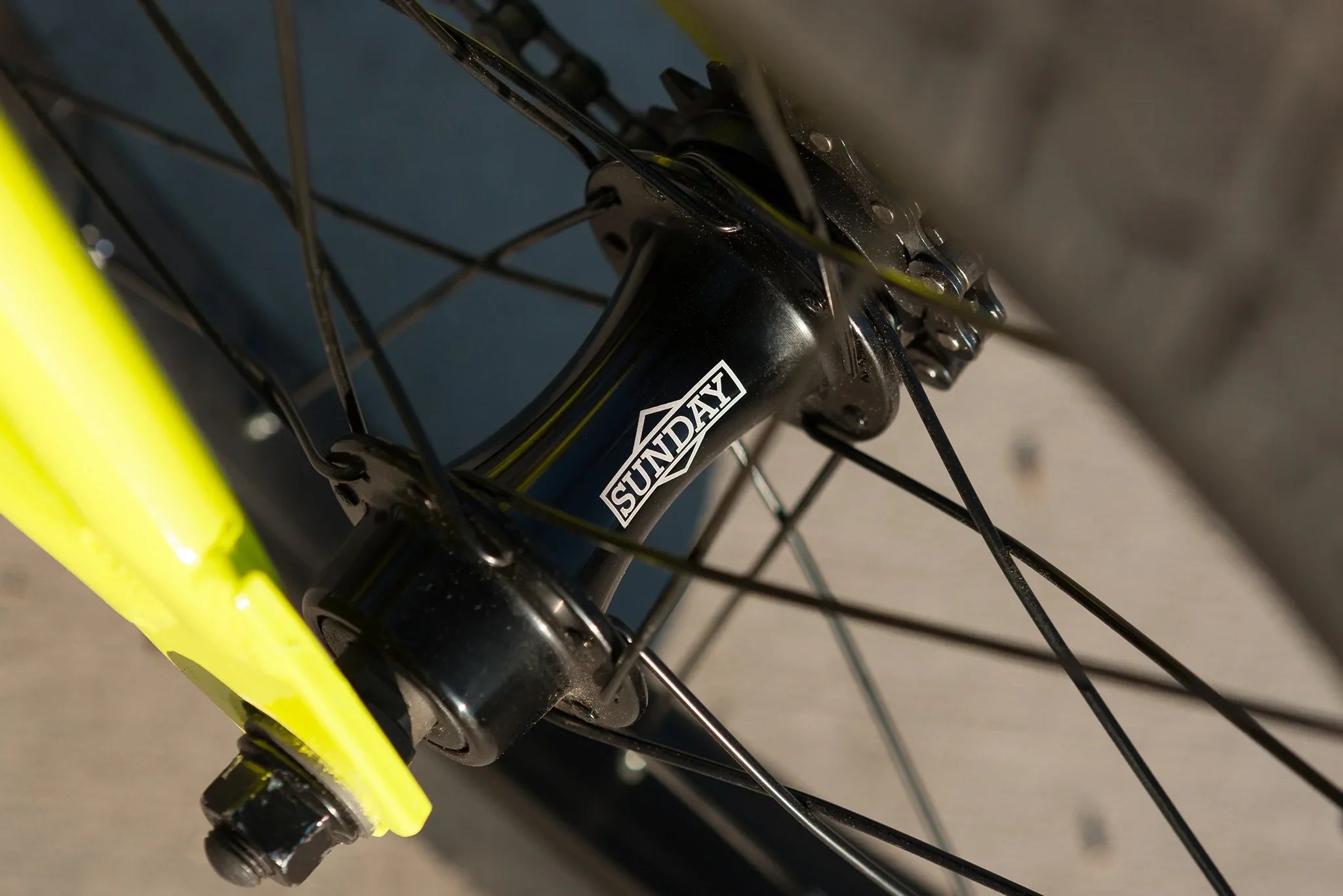 Sunday Blueprint 16″ Complete BMX Bike - Gloss Bright Yellow