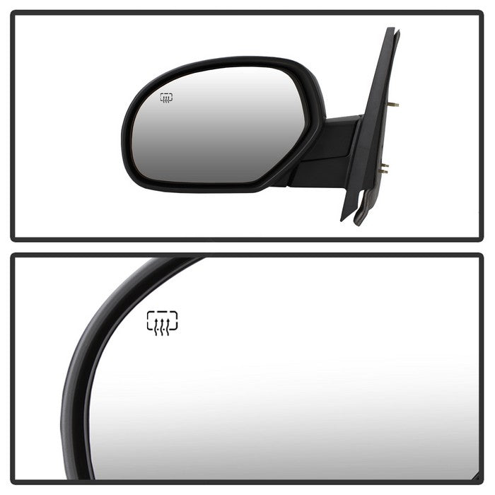 SPYDER xTune 07-14 Chevy Silverado Power Heated Mirror - Left MIR-03CS07-PW-L 9938658