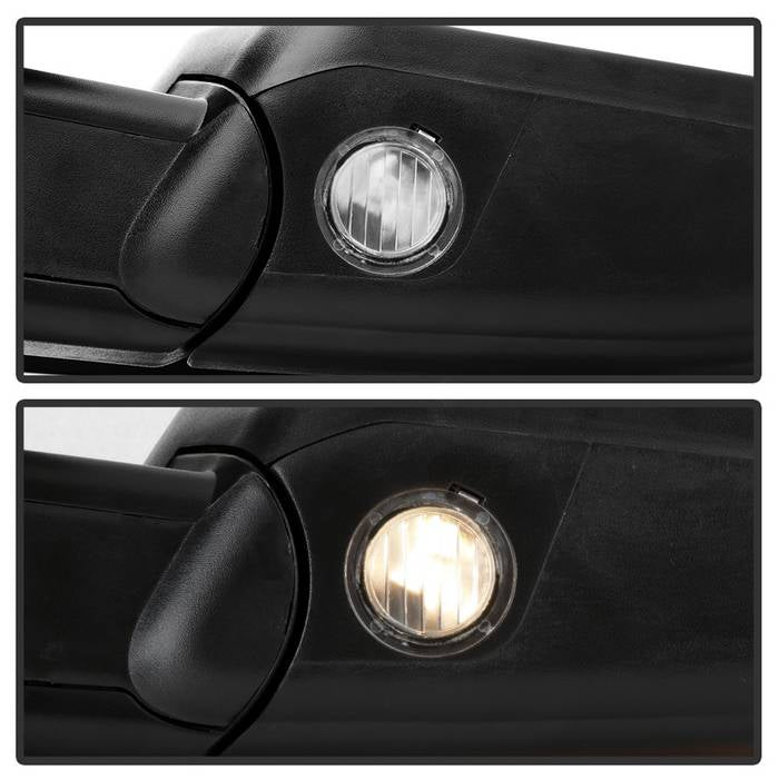 SPYDER xTune 04-06 Ford F-150 Heated Amber Seq LED Signal OEM Pwr Mirrors (Pair) (MIR-03FF04-G2-PW-RAM-SET) 9943164
