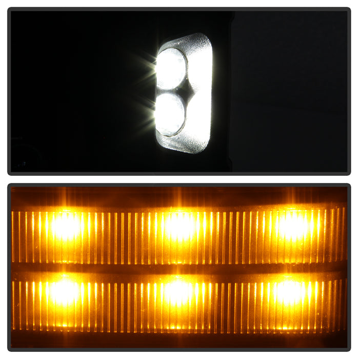 SPYDER xTune Chevy Silverado 03-06 G2 Heated Amber LED Signal Telescoping Mirrors MIR-CS03S-G2-PWH-AM-SET 9936685