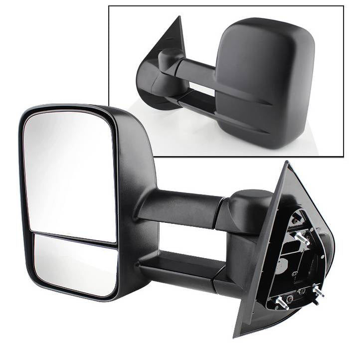 SPYDER Xtune Chevy Silverado 07-12 Manual Extendable Power Heated Adjust Mirror Left MIR-CSIL07-PW-L 9924996
