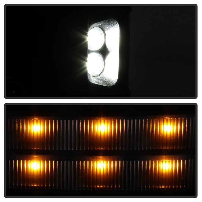 SPYDER xTune Chevy Silverado 07-13 Heated Smoke LED Signal Telescoping Mirrors MIR-CSIL07S-G2-PWH-SM-SET 9936722