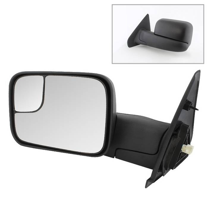 SPYDER Xtune Dodge Ram 02-09 Manual Extendable Power Heated Adjust Mirror Left MIR-DRAM02-PW-L 9925115