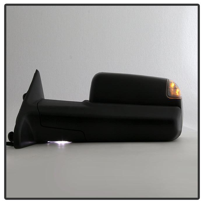 SPYDER Xtune Dodge Ram 1500 09-12 Extendable Heated Adjust Mirror Black HoUSing Left MIR-DRAM09S-PWH-L 9935596
