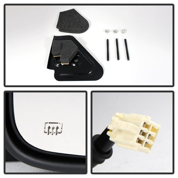 SPYDER Xtune Dodge Ram 98-01 Manual Extendable Power Heated Adjust Mirror Right MIR-DRAM98-PW-R 9932809