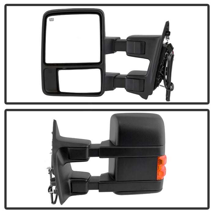 SPYDER Xtune Ford Superduty 08-14 Manual Extendable Power Heated Adjust Mirror Left MIR-FDSD08S-PW-AM-L 9933141