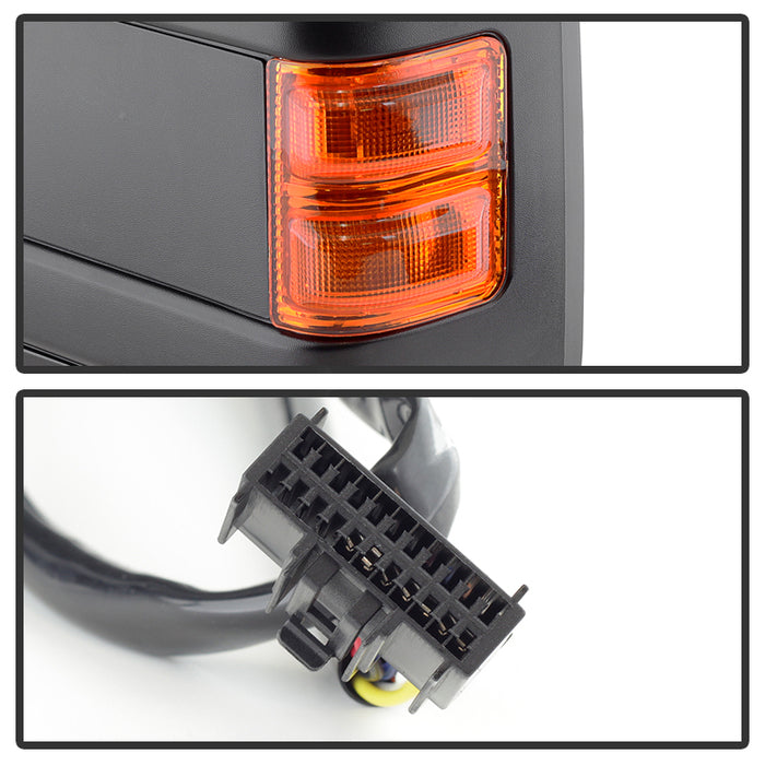 SPYDER Xtune Ford Superduty 08-14 Manual Extendable Power Heated Adjust Mirror Left MIR-FDSD08S-PW-AM-L 9933141