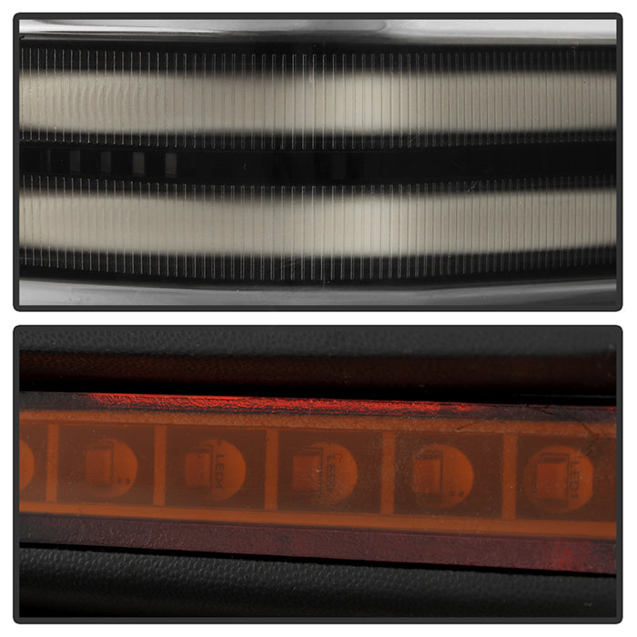 SPYDER xTune 99-07 Ford SuperDuty Heated LED Telescoping Pwr Mirrors-Smk (Pair) (MIR-FDSD99S-G4-PW-RSM-SET) 9943157
