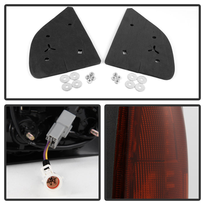 SPYDER Xtune Ford Superduty 02-07 Manual Extendable Power Heated Adjust Mirror Left MIR-FDSD99S-PW-AM-L 9933066