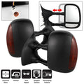 SPYDER Xtune Ford Superduty 02-07 Manual Extendable Power Heated Adjust Mirror Amber MIR-FDSD99S-PW-AM-SET 9935671