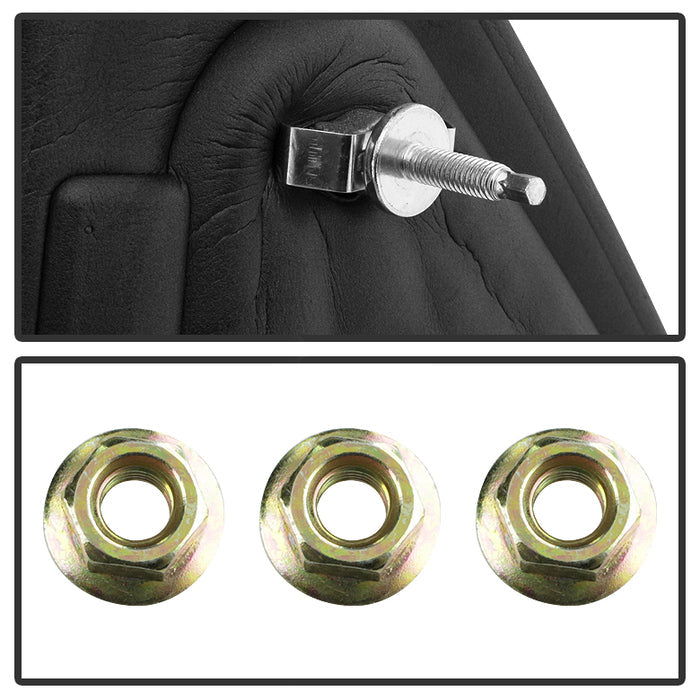 SPYDER Xtune Pair Ford Superduty 04-14 Manual Telescoping Mirrors MIR-FF15004-MA-SET 9935350