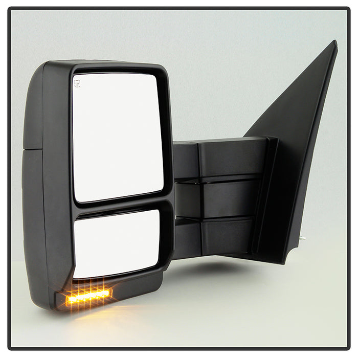 SPYDER Xtune Ford F150 04-06 Power Heated Amber LED Signal Telescoping Mirror Left MIR-FF15004S-PWH-AM-L 9935367
