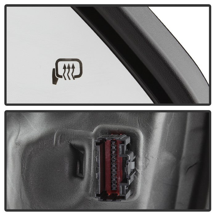 SPYDER xTune 15-17 Ford F-150 Heated LED Telescoping Pwr Mirrors - Clr (Pair) (MIR-FF15015S-G4-PWH-CL-SET) 9943072
