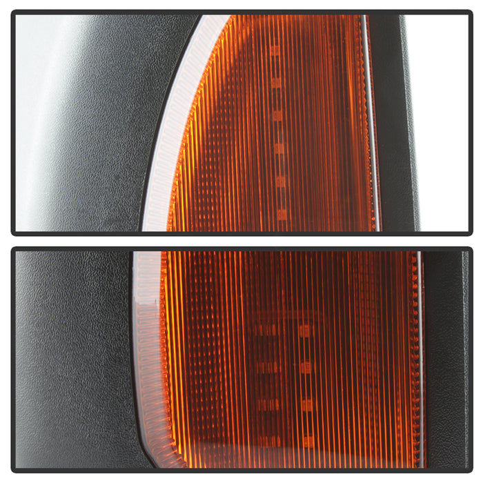 SPYDER xTune 07-14 Toyota Tundra Heated Amber LED Signal Telescoping Mirror -Left (MIR-TTUN07S-PWH-L) 9937590