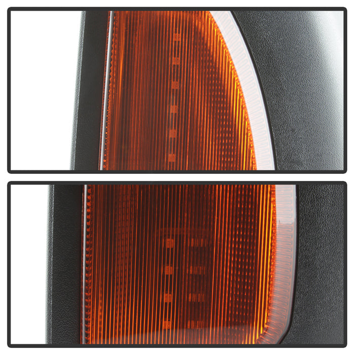 SPYDER xTune 07-14 Toyota Tundra Heated Amber LED Signal Telescoping Mirrors (Pair) (MIR-TTUN07S-PWH-SET) 9937620