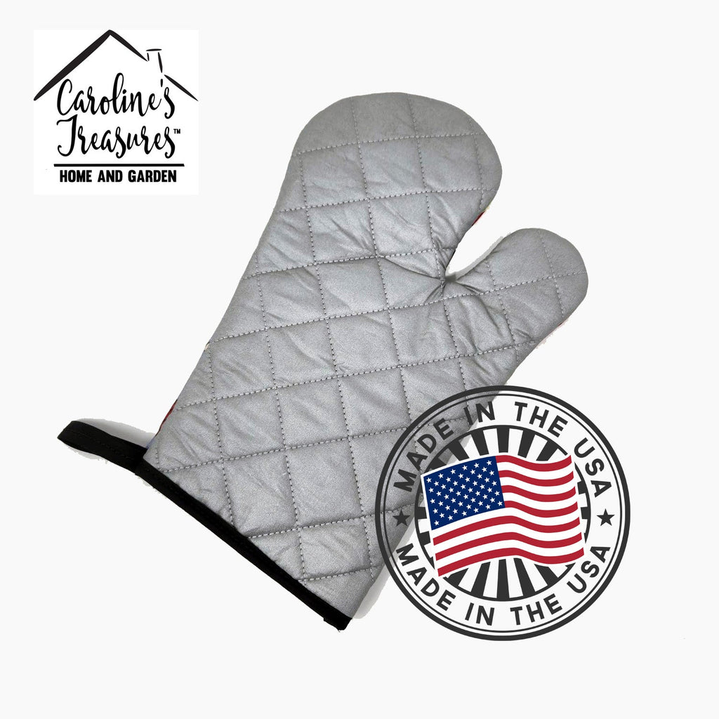 Lots of Blue Merle Welsh Cardigan Corgi Oven Mitt Heat Resistant Thick Oven Mitt for Hot Pans and Oven, Kitchen Mitt Protect Hands, Cooking Baking Glove