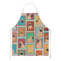 Lots of Fawn French Bulldog Apron Cooking Kitchen Server Baking Crafts Gardening for Adult Women Men, Unisex, Large, Multicolor