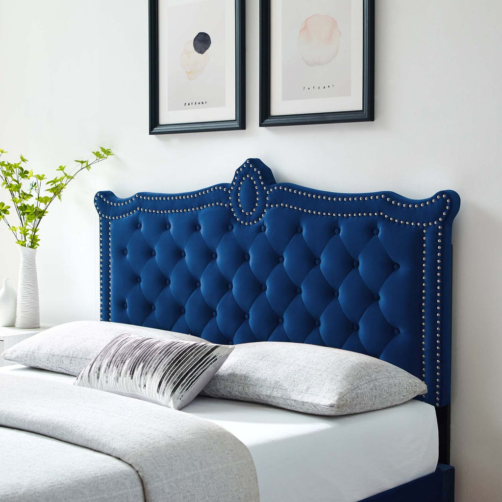 Louisa Tufted Performance Velvet Twin Headboard by Modway