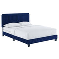 Celine Channel Tufted Performance Velvet Twin Bed by Modway