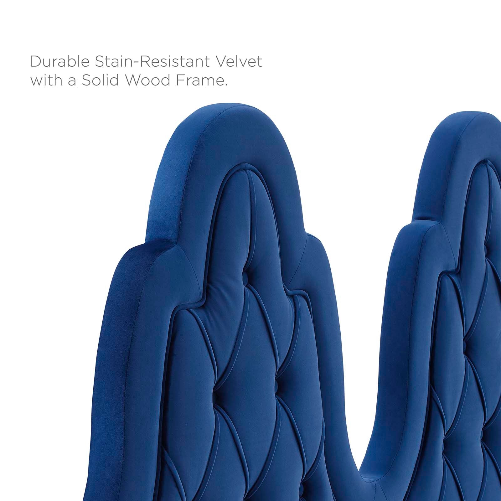 Augustine Tufted Performance Velvet Twin Headboard by Modway