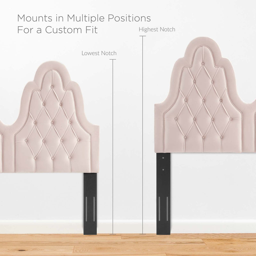 Augustine Tufted Performance Velvet Twin Headboard by Modway