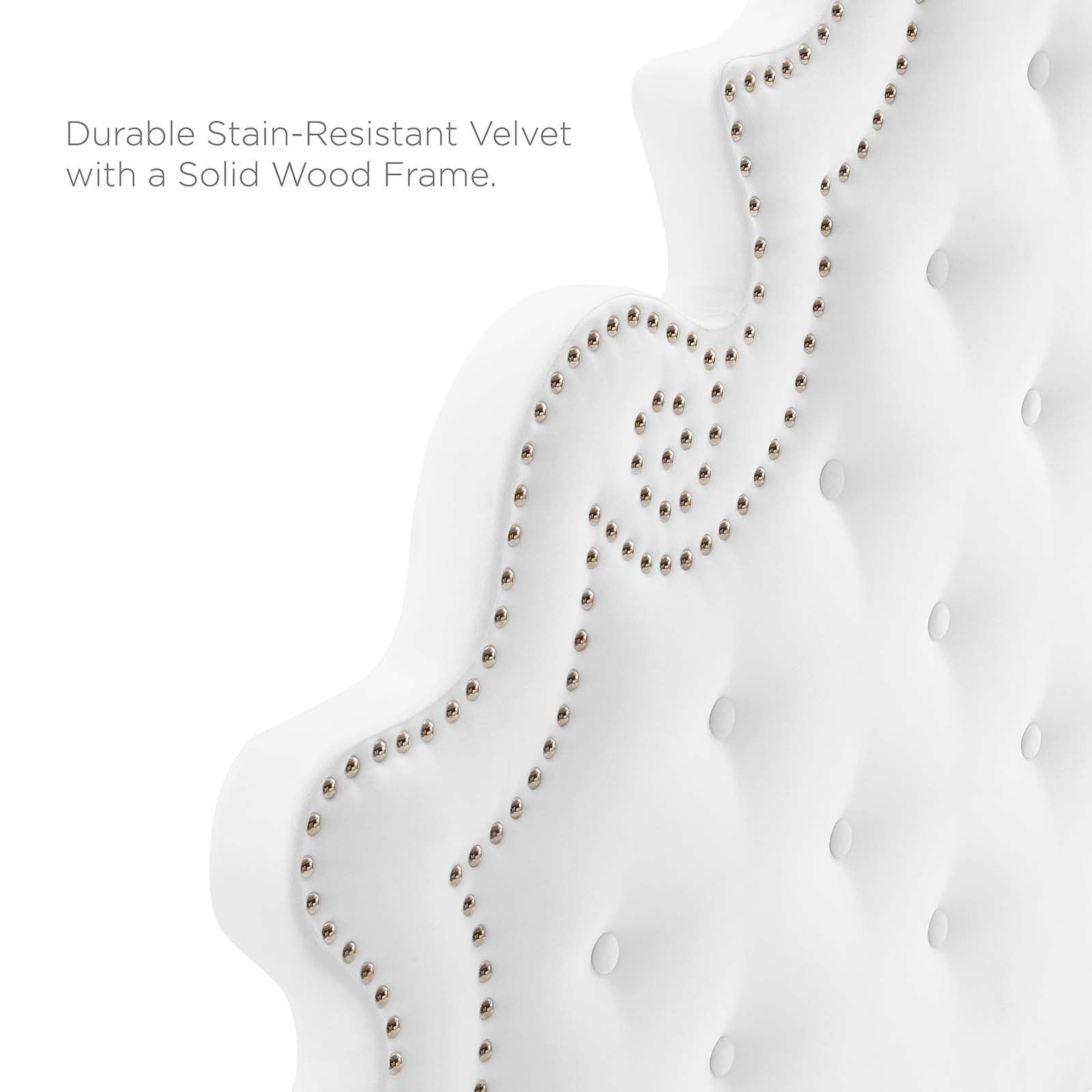 Diana Tufted Performance Velvet Twin Headboard by Modway