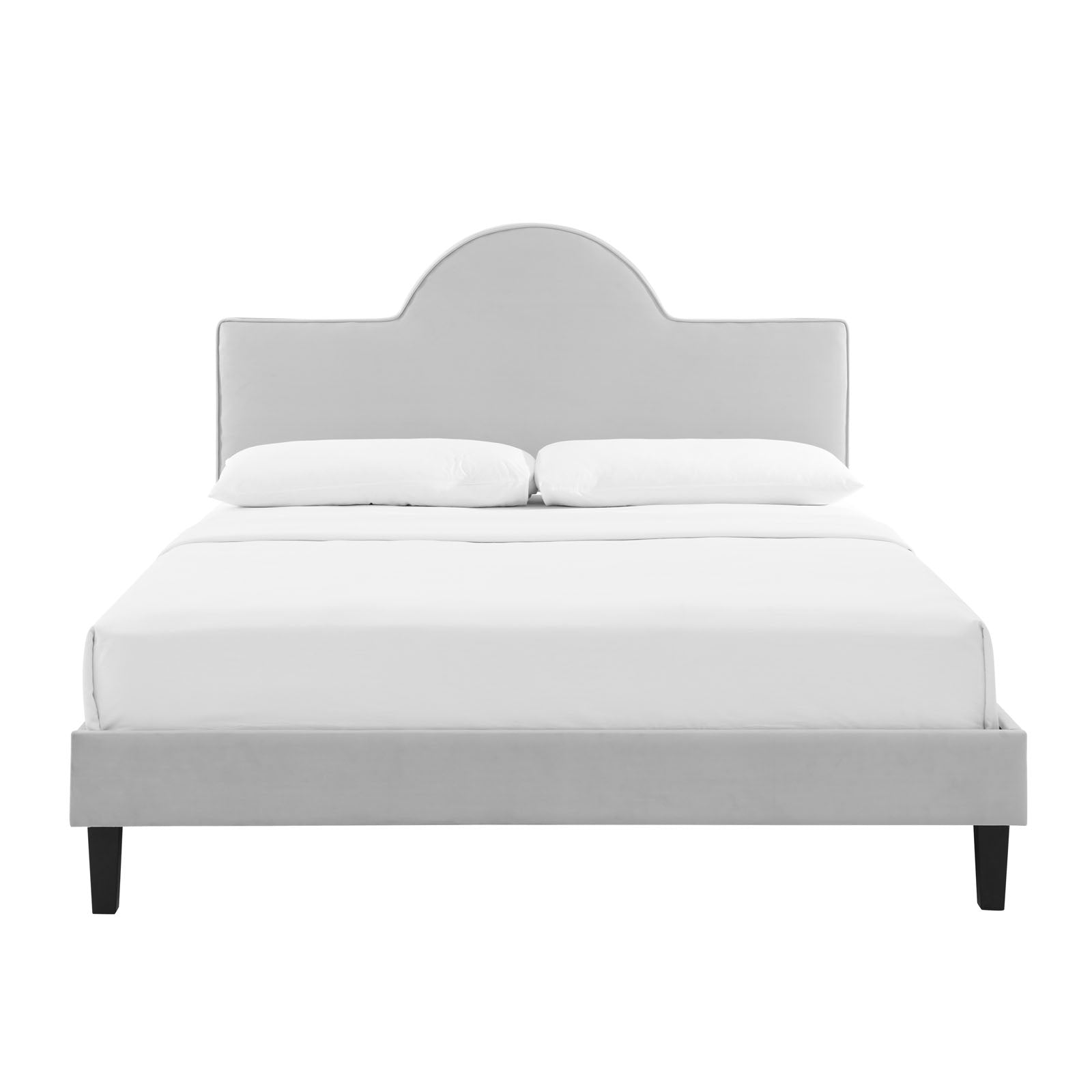 Soleil Performance Velvet Queen Bed by Modway
