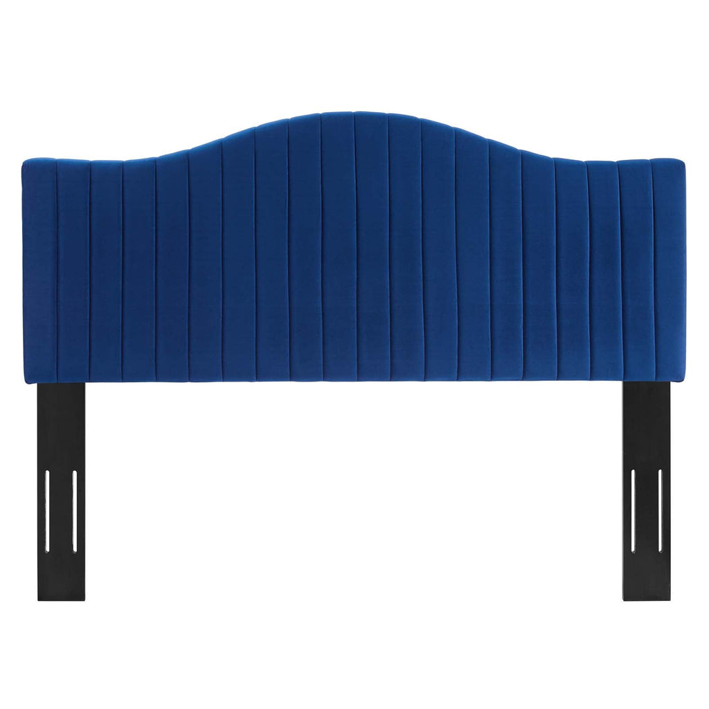 Brielle Channel Tufted Performance Velvet Twin Headboard by Modway