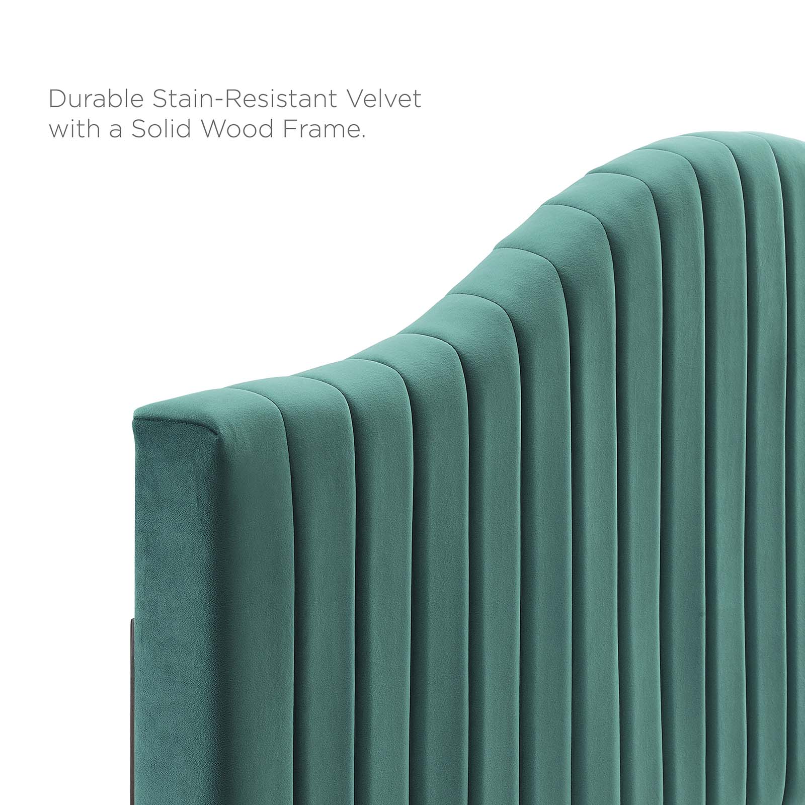 Brielle Channel Tufted Performance Velvet Full/Queen Headboard by Modway