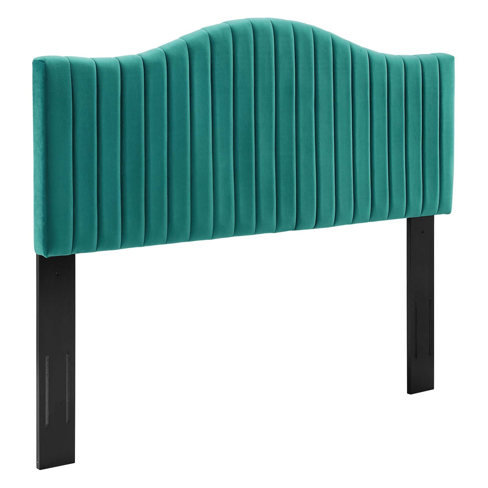 Brielle Channel Tufted Performance Velvet King/California King Headboard by Modway