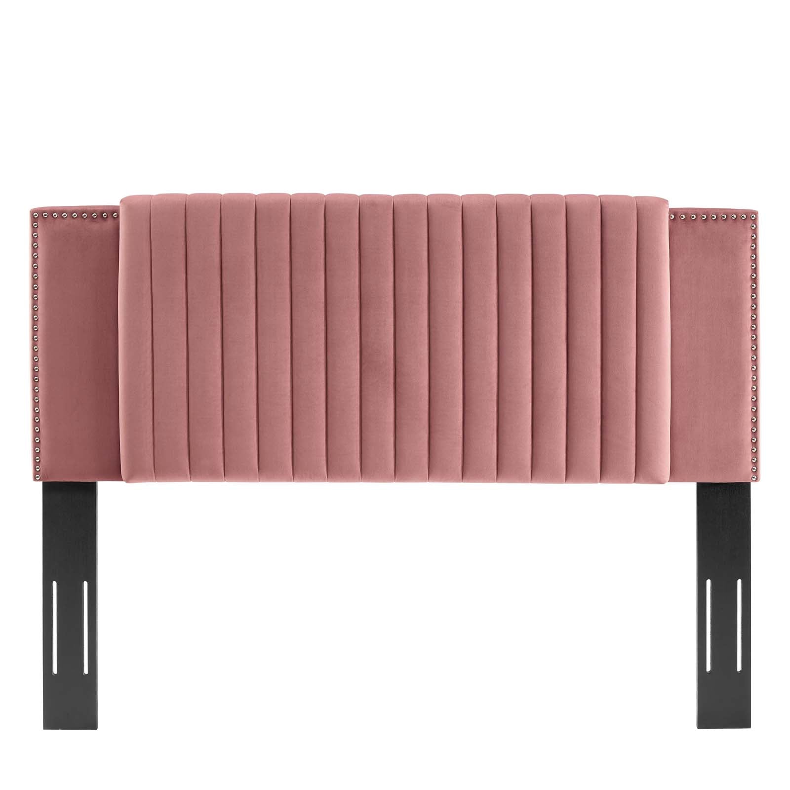 Felicity Channel Tufted Performance Velvet Twin Headboard by Modway