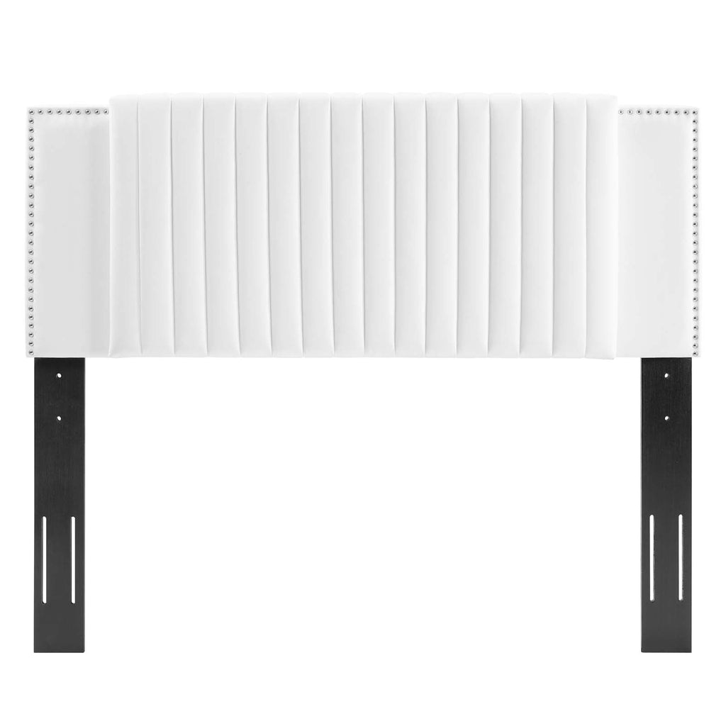 Felicity Channel Tufted Performance Velvet Full/Queen Headboard by Modway
