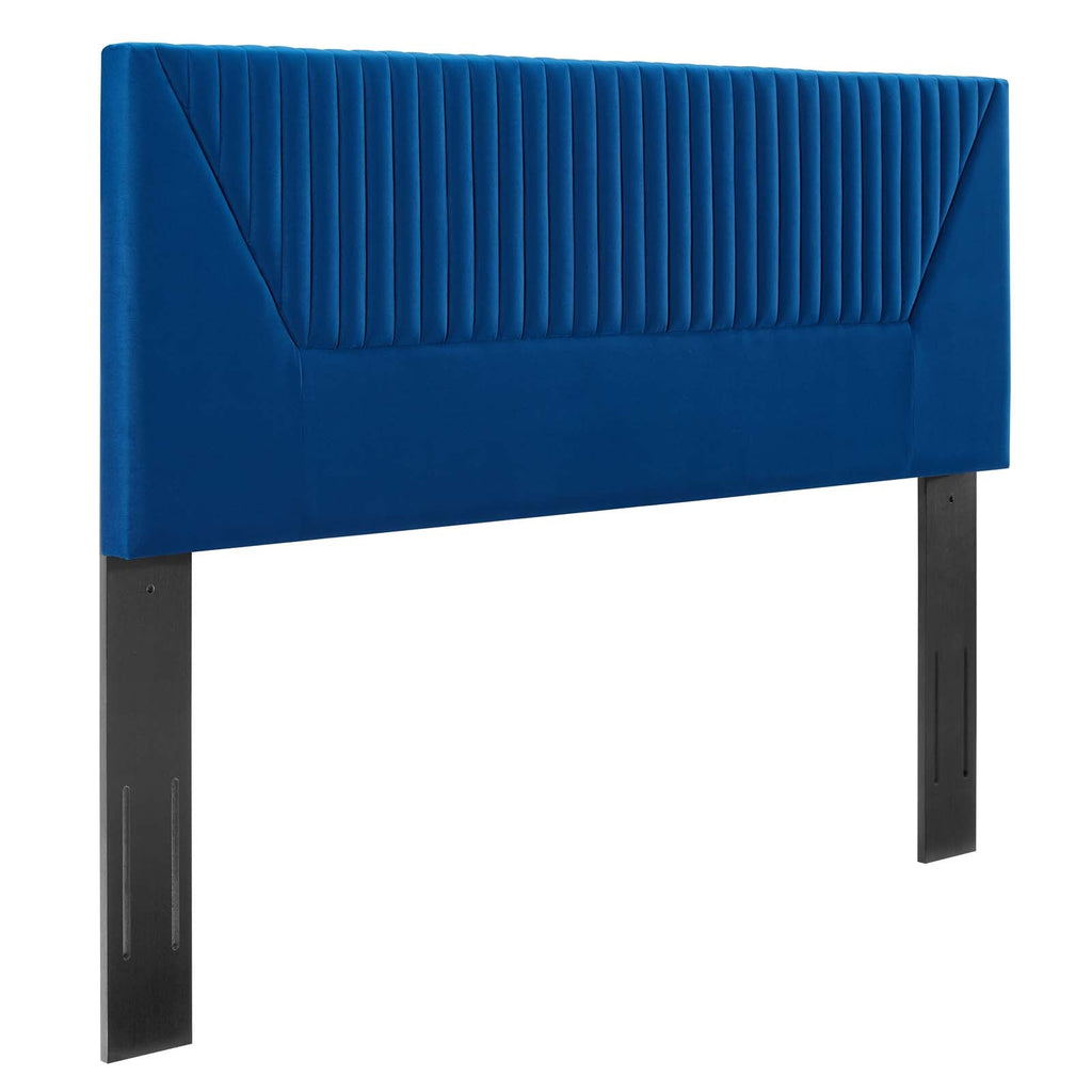 Patience Channel Tufted Performance Velvet King/California King Headboard by Modway