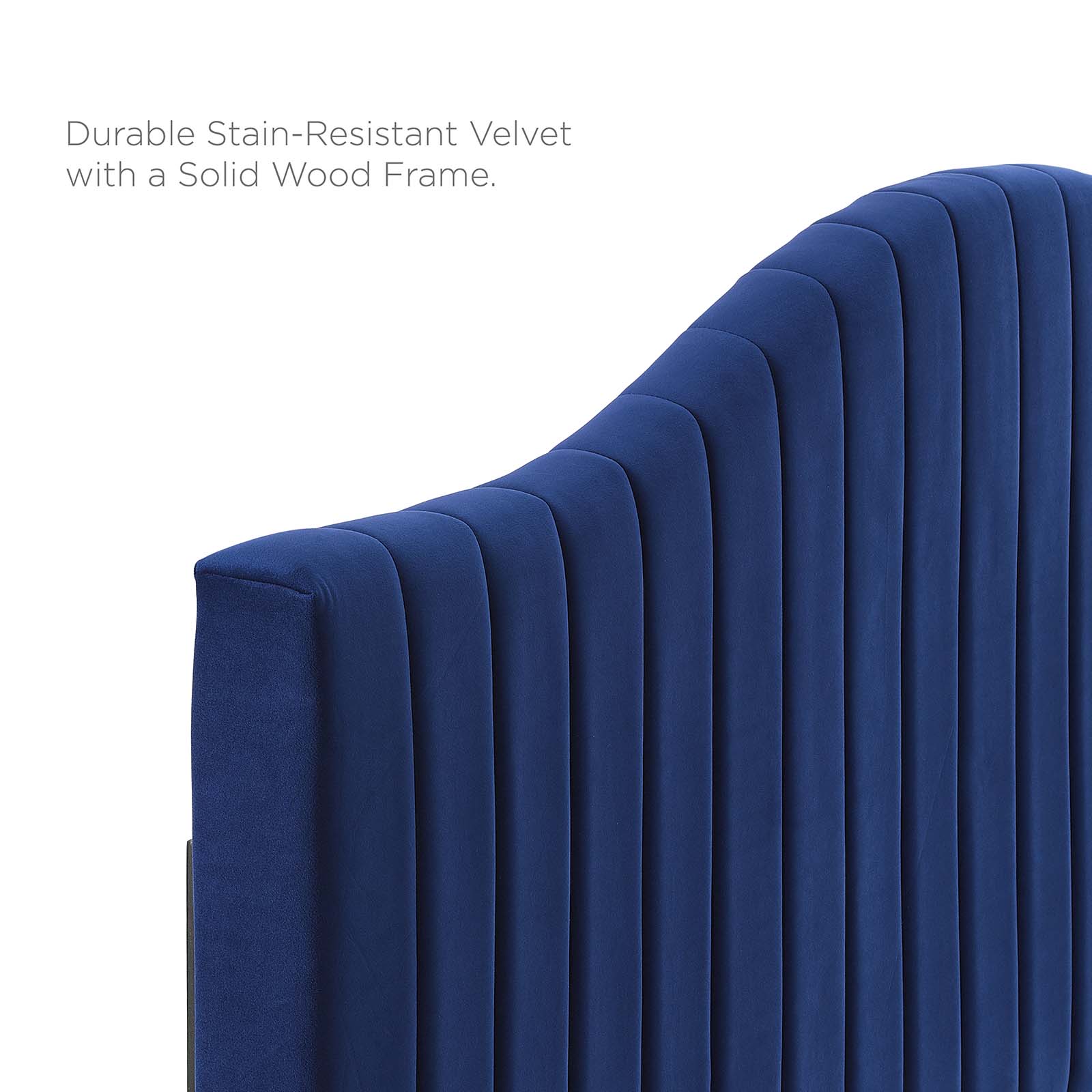 Juniper Channel Tufted Performance Velvet Full Platform Bed by Modway