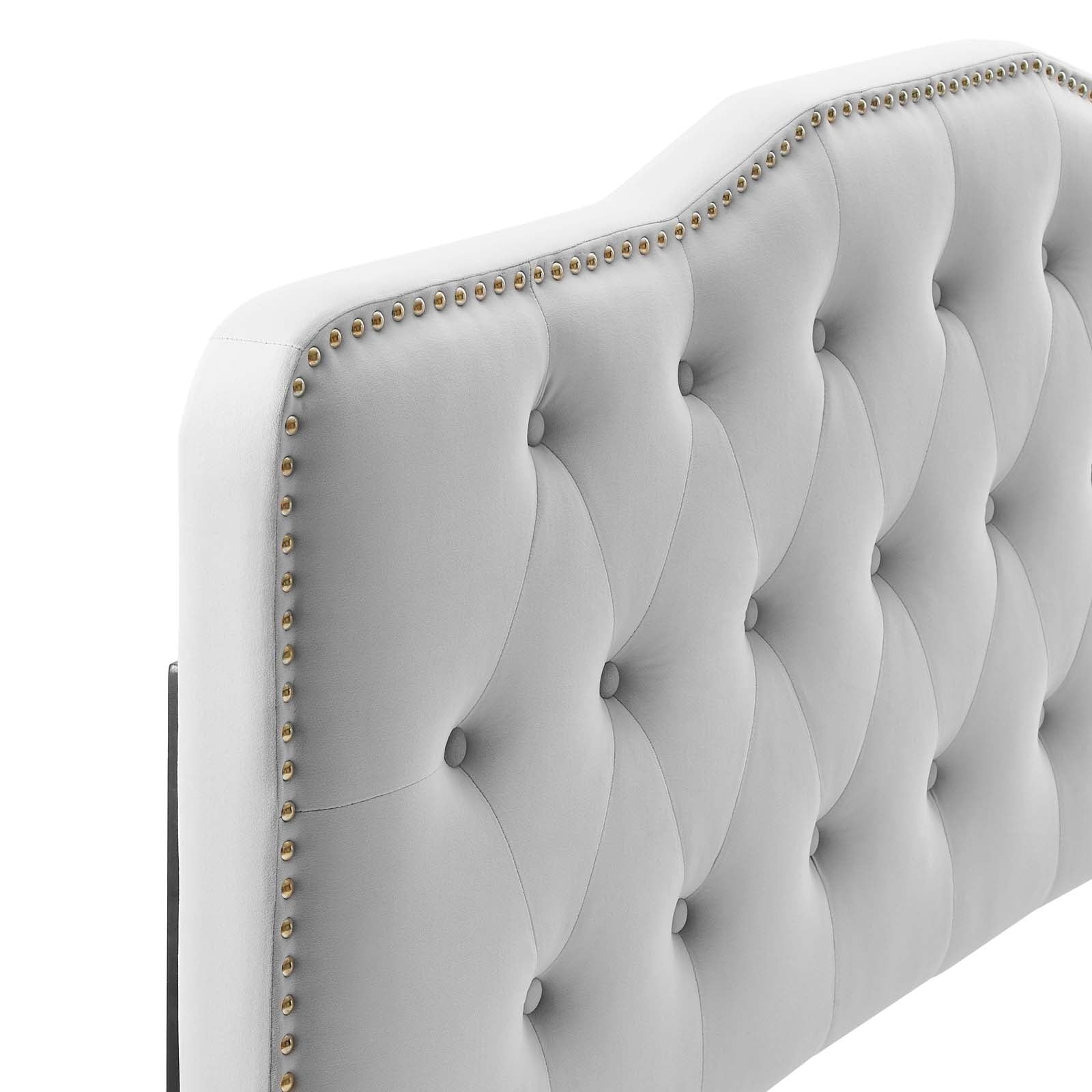 Amber Tufted Performance Velvet Twin Platform Bed by Modway