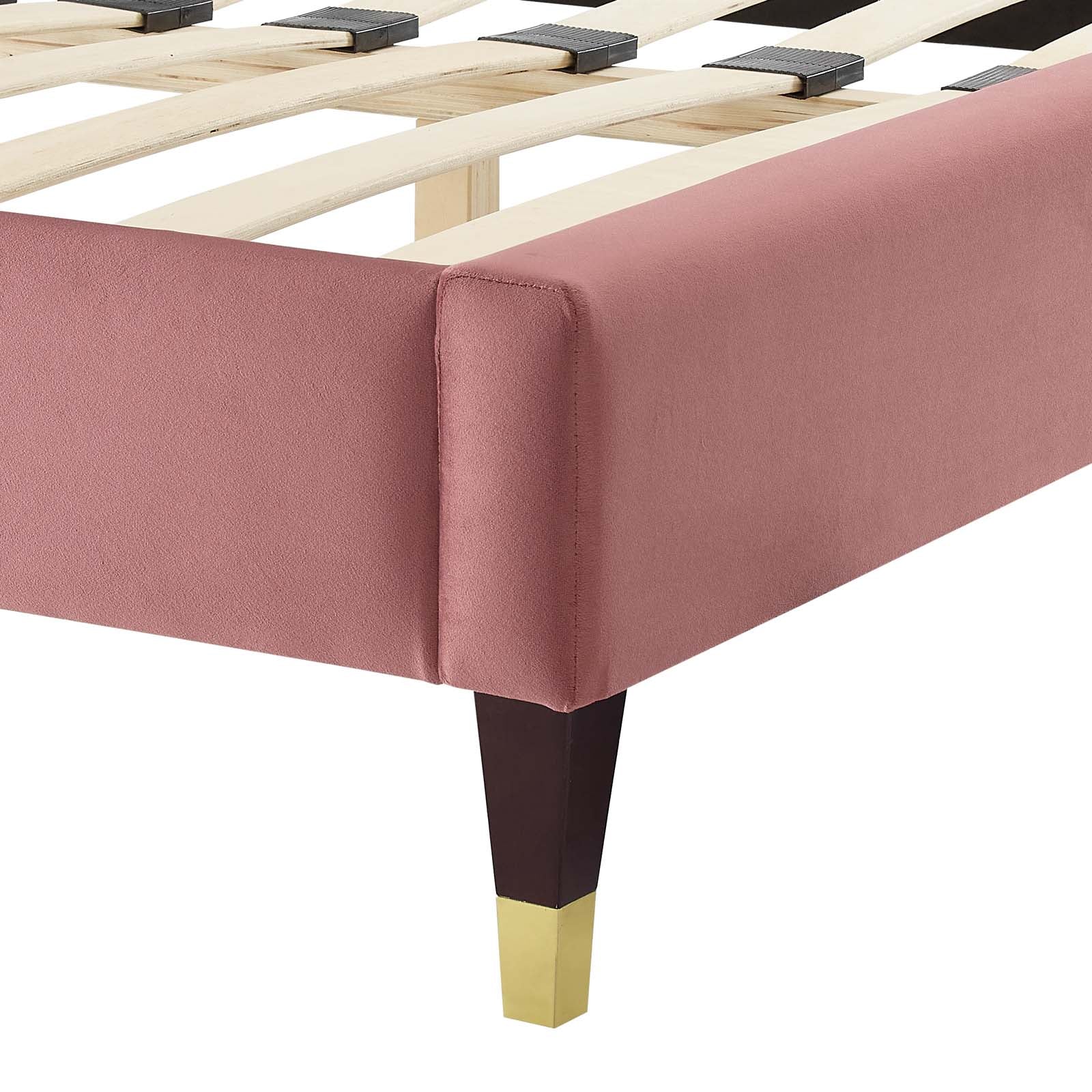Aviana Performance Velvet Twin Bed by Modway