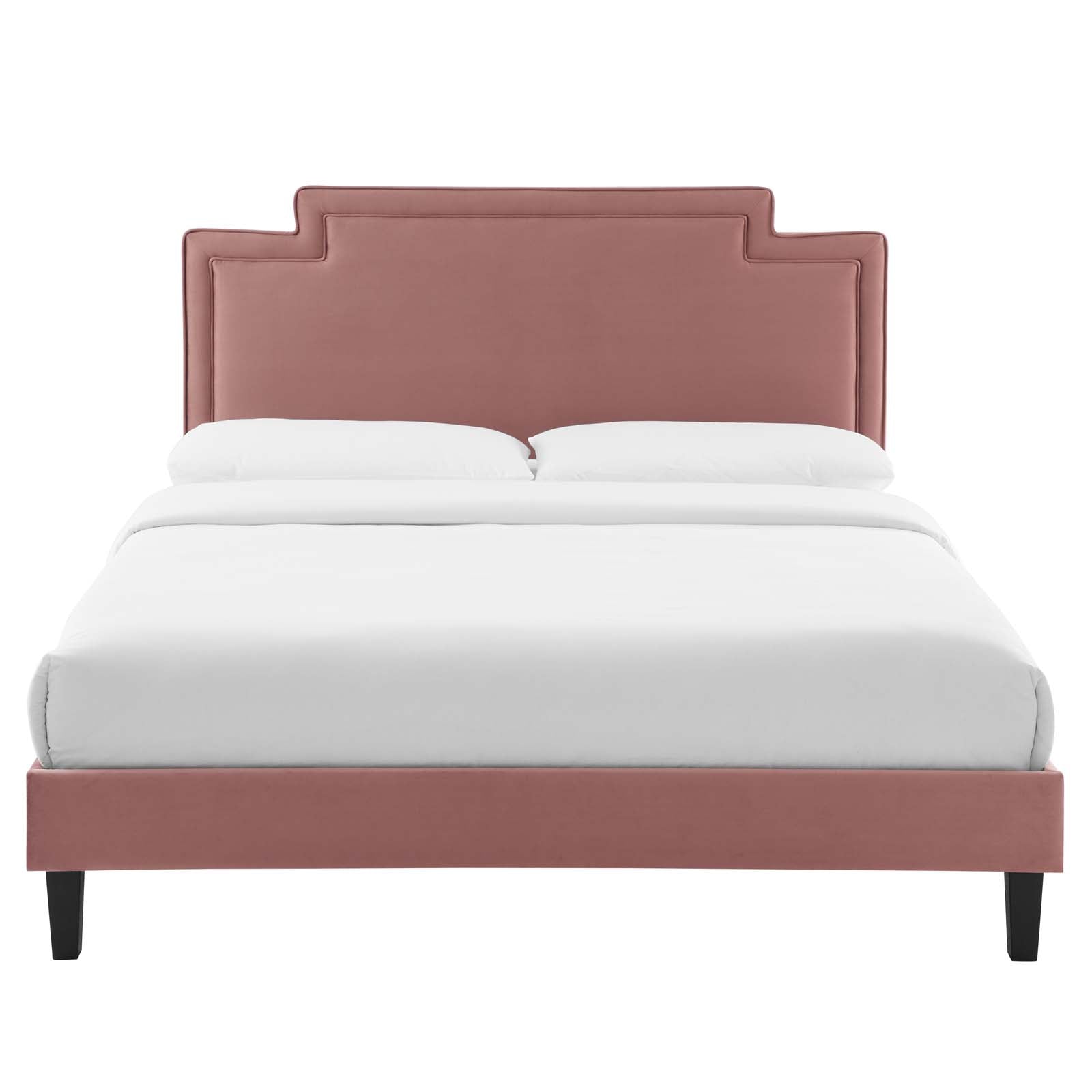 Liva Performance Velvet Twin Bed by Modway
