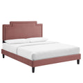 Liva Performance Velvet Queen Bed by Modway