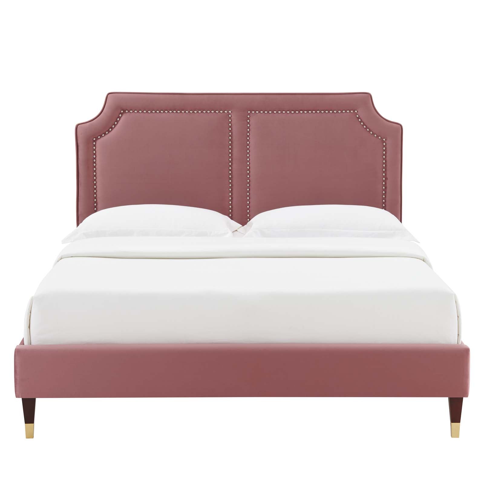 Novi Performance Velvet King Bed by Modway