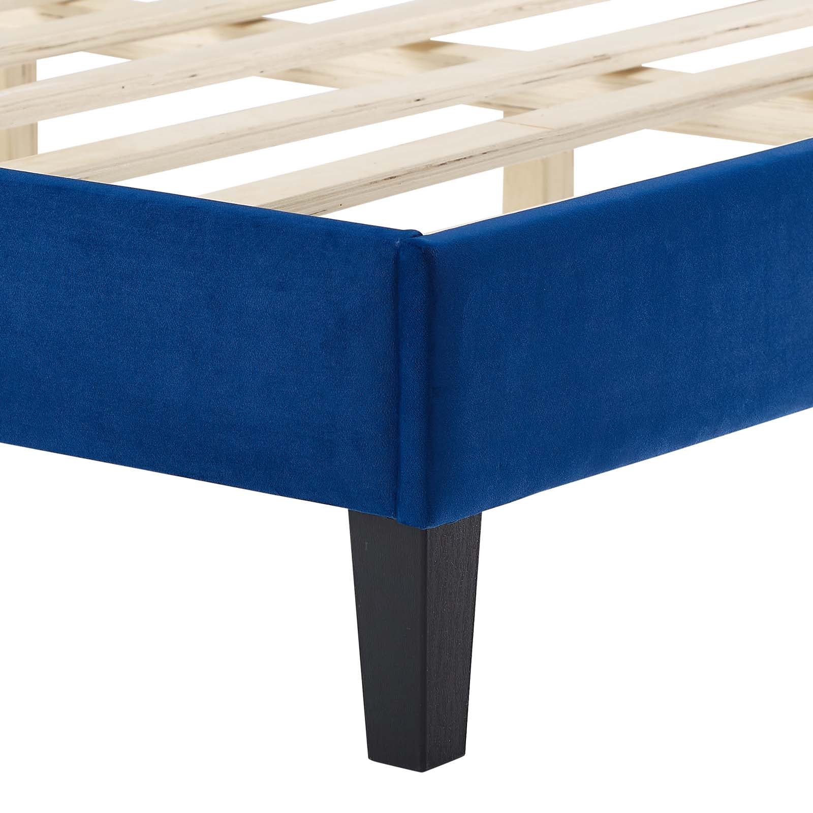 Neena Performance Velvet King Bed by Modway