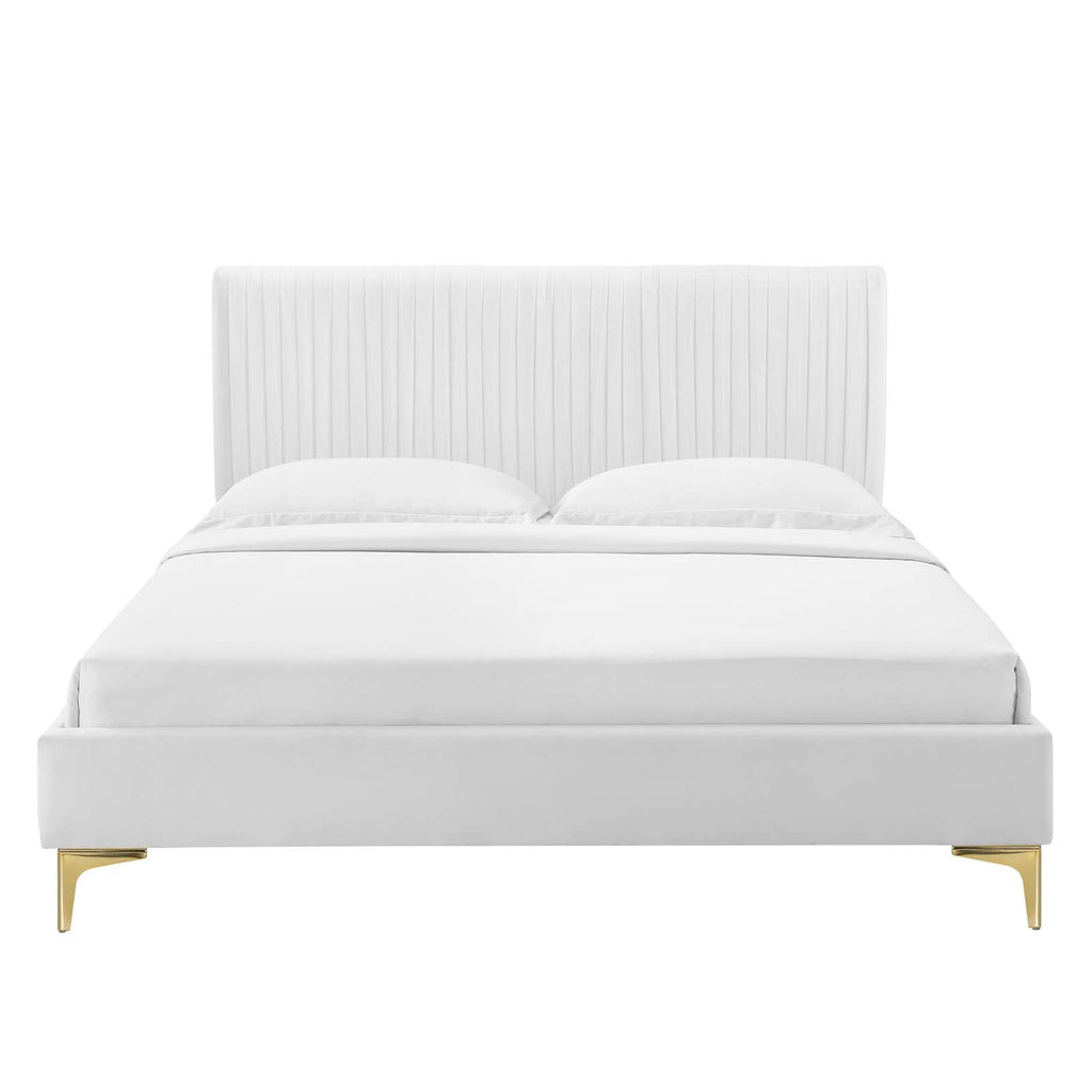 Peyton Performance Velvet Full Platform Bed by Modway