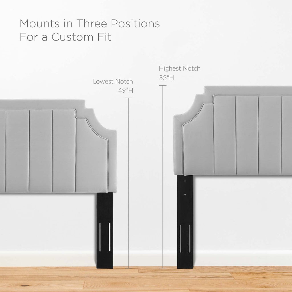 Sienna Performance Velvet Twin Platform Bed by Modway