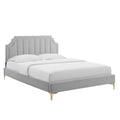 Sienna Performance Velvet Full Platform Bed by Modway