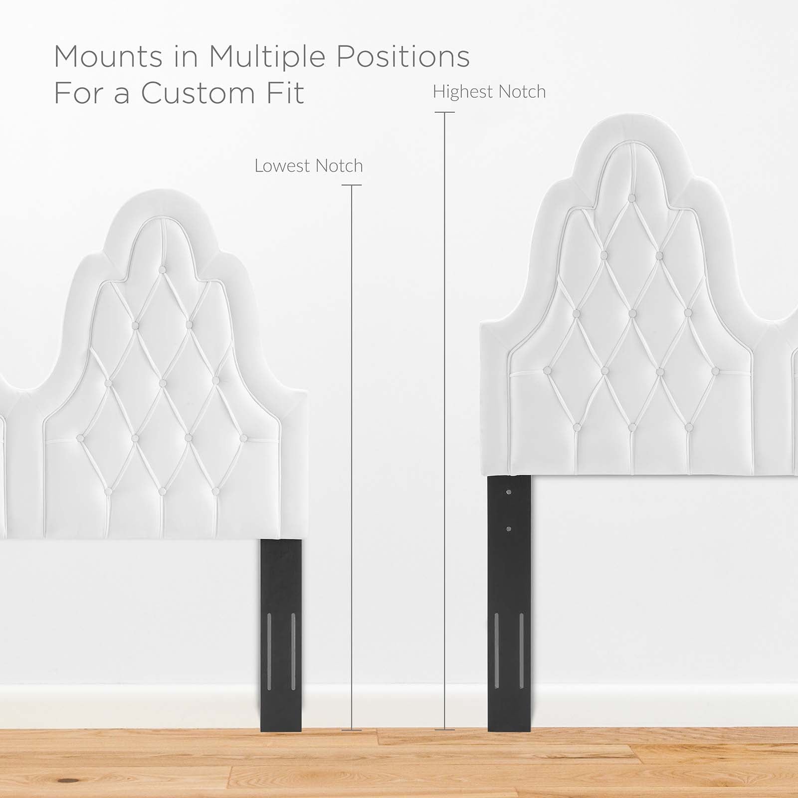 Alexandria Tufted Performance Velvet Twin Platform Bed by Modway