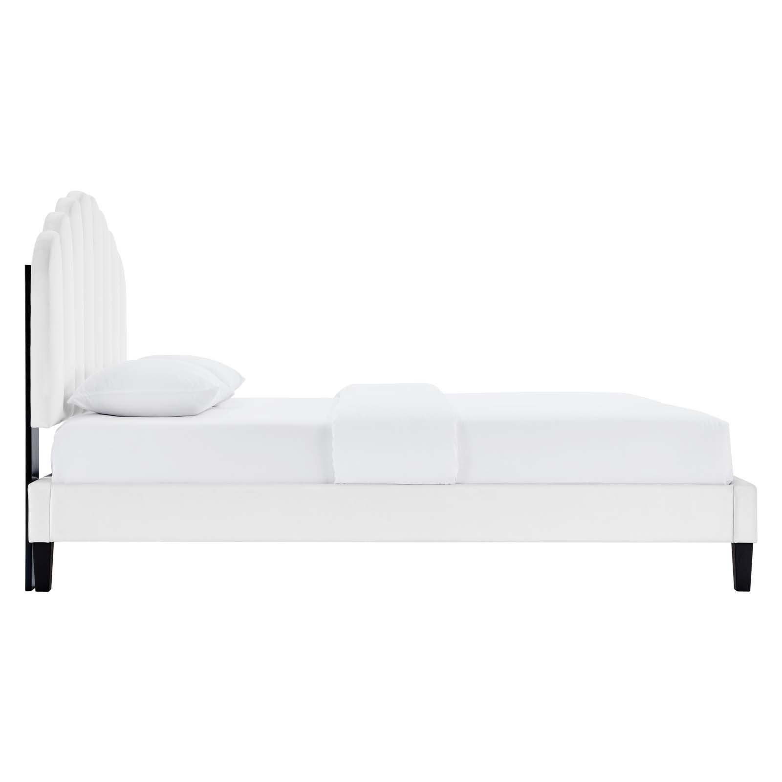 Daisy Performance Velvet Full Platform Bed by Modway
