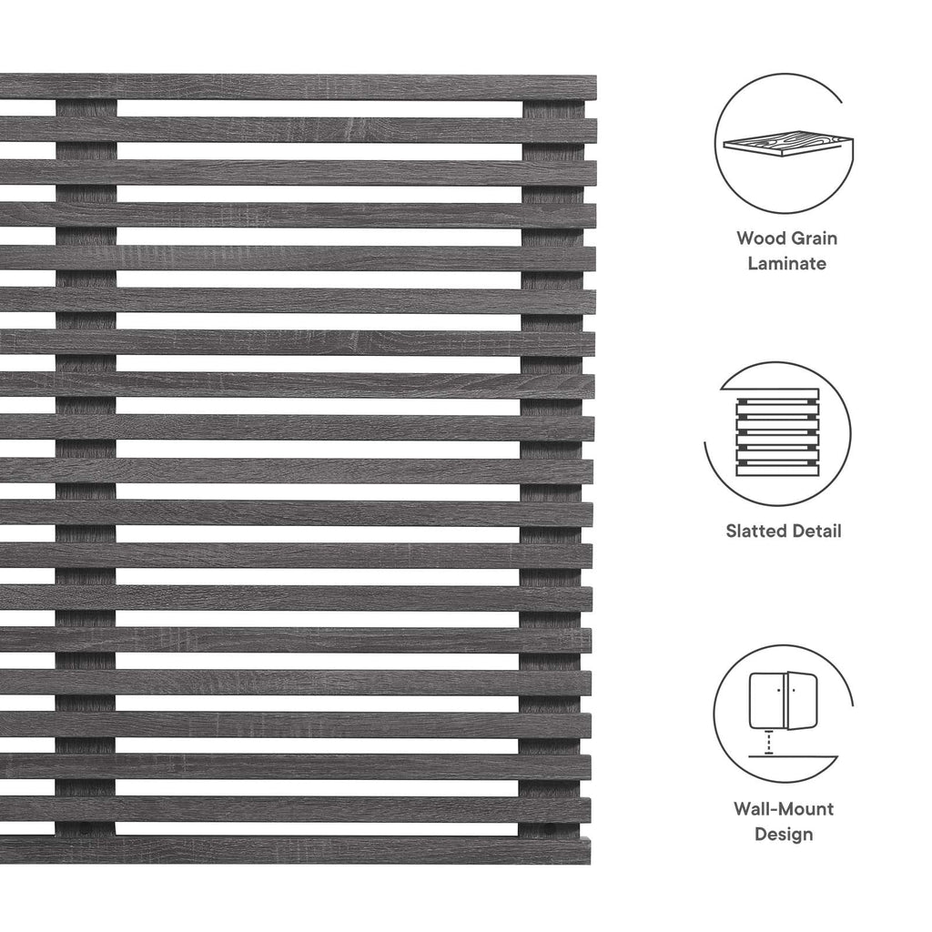 Render Wall Mount Twin Headboard by Modway