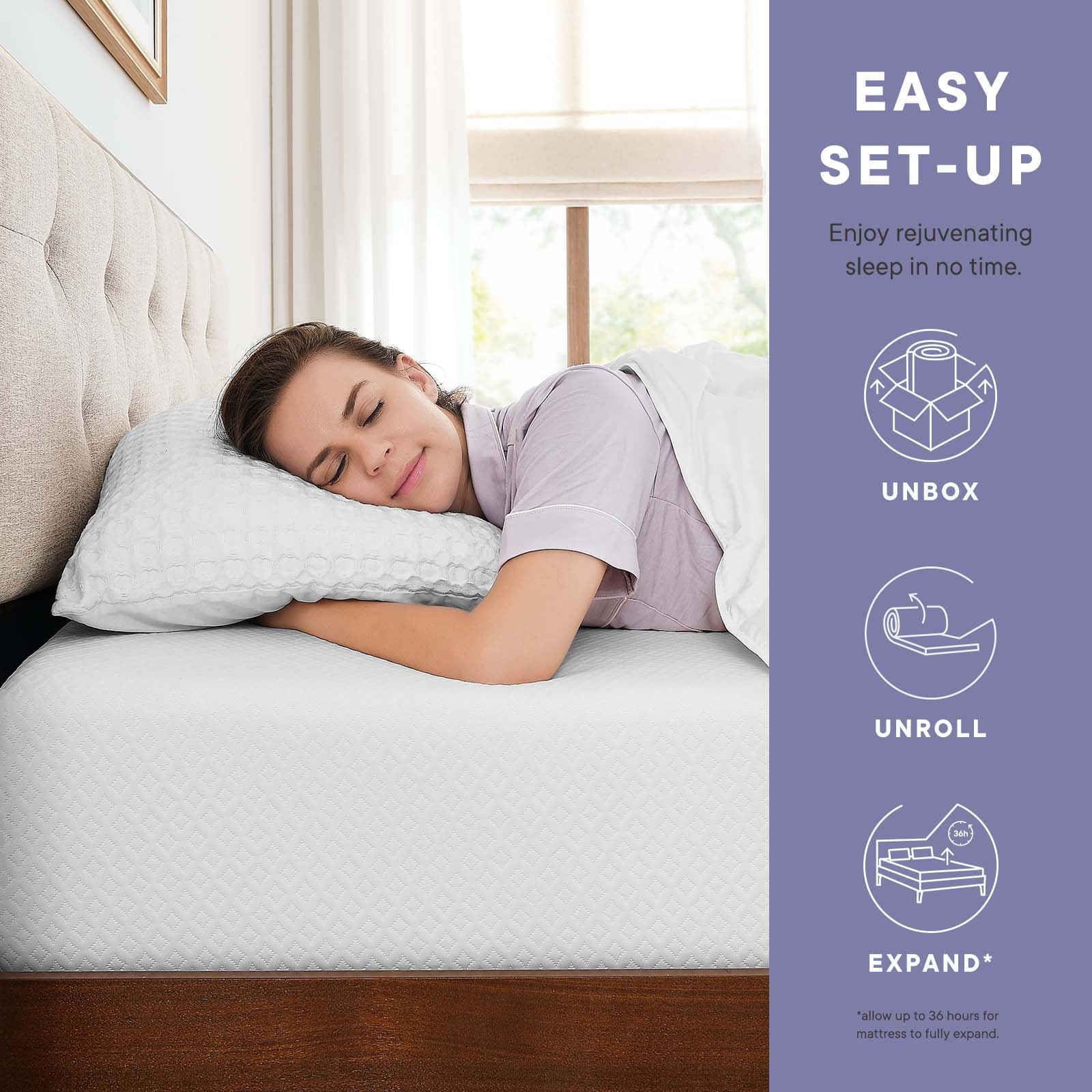 Mila 12" Full Mattress by Modway